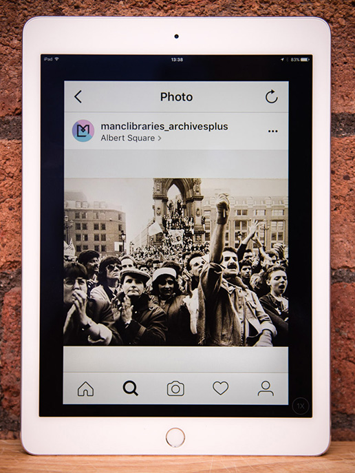 instagram promote introduction collections using